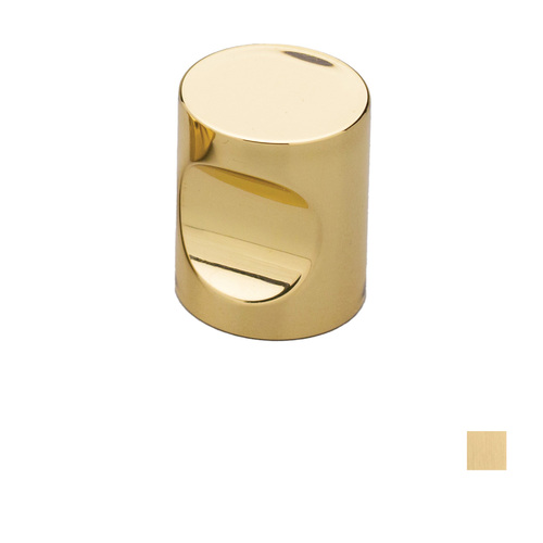 Kethy Brass Cylinder Knobs 20mm BK4320 - Available in Polished Brass Gloss Lacquer and Polished Brass Matt Lacquer