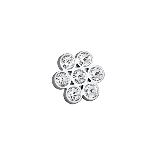 Kethy Cabinet Knob BL1204 Bling Series Rigel Cluster 7 Stone Die-cast Zinc