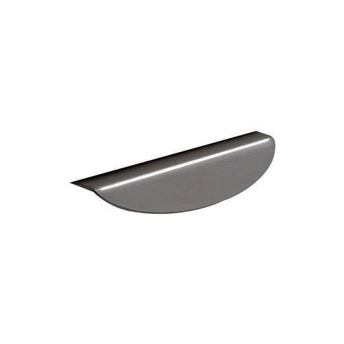 Kethy Curved Cabinet Lip Pull 96mm Gunmetal DL360.96A-GM