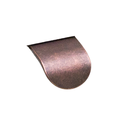 Kethy Narrow Edge Pull Handle 20mm Copper Blush Matt DL40020ACBM