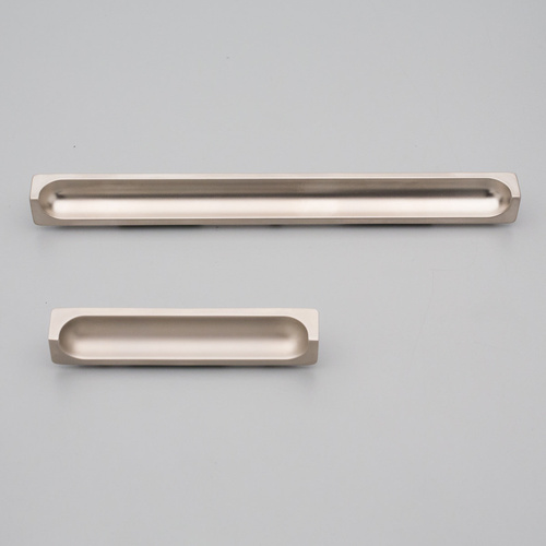 Kethy Back Edge Pull 100mm OA 2 Dowel Matt Nickel DL918.100A-MN