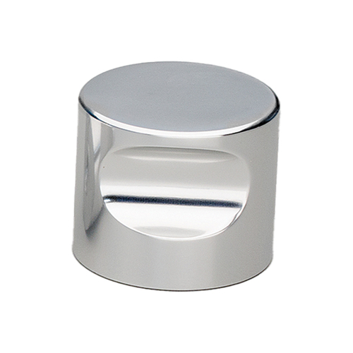 Kethy Cylinder Cabinet Knob 20mm Satin Chrome F40220SAT