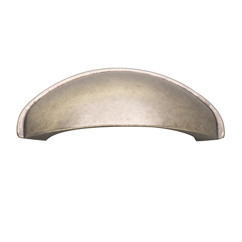 Kethy HT023 Bilbao Shell Handle 64mm Oxidised Tin Matt HT02364OTM