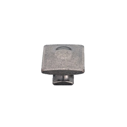 Kethy Cabinet Knob HT207 Hampton Square 30mm Die-cast Zinc