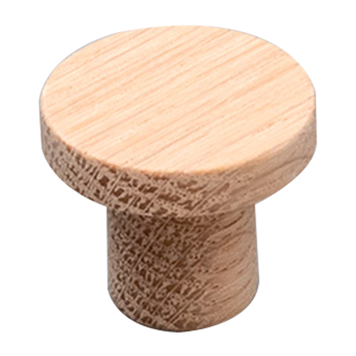 Kethy Circum Cabinet Knob 33mm Oak Raw L4317/33-OARAW