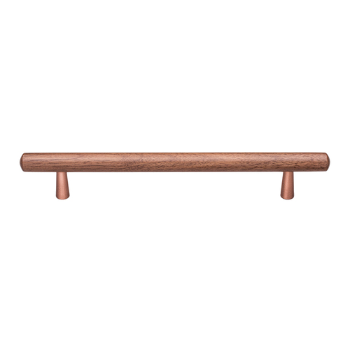 Kethy Tilla Cabinet Handle 160mm Walnut with Copper Feet L7763160WNCO