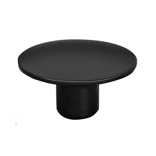 Kethy Dome Cabinet Knob 50mm Matt Black L84550MBK