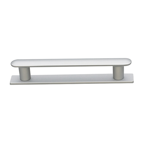 Kethy Yarra Handle on Backplate 192mm Matt Silver PM2822/192-MSIL