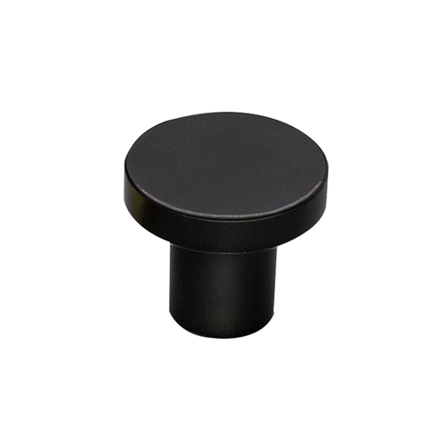 Kethy S223 Cabinet Knob Matt Black Anodised 30mm S22330MBK