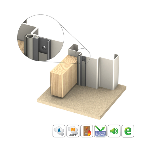 Kilargo IS7025si Door Perimeter Seal - Available in Various Finishes and Sizes