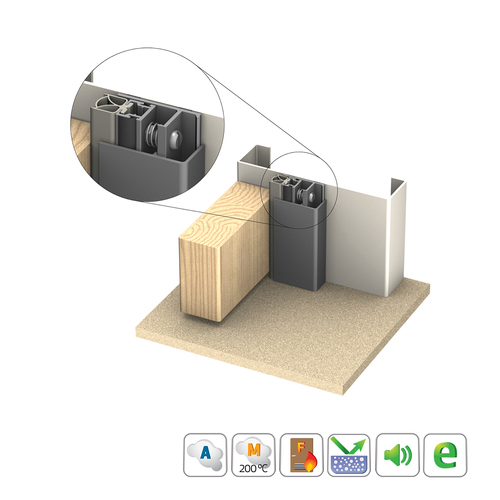 Kilargo IS7090si Adjustable Door Perimeter Seal - Available in Various Sizes