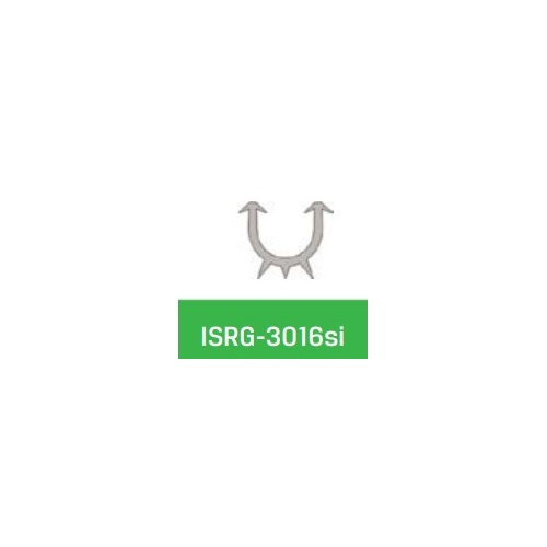 Kilargo ISRG3016si Silicone gasket to suit 3016 profile per metre Grey