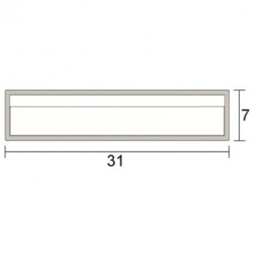 Kilargo KP3107XX Rigid PVC encased intumescent fire seal 