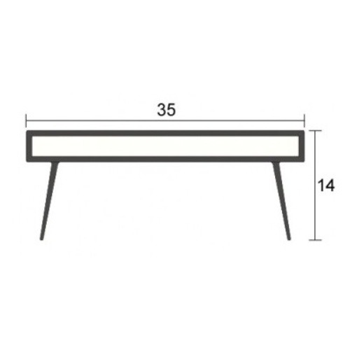 Kilargo Rigid PVC ensed intumescent fire & smoke seal Black KP3504TF-1220BLK