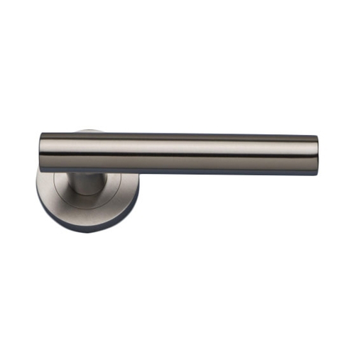 KR Lucas BlueSpec McEvoy Door Handle Lever on Concealed Rose SS 52mm 2008SS