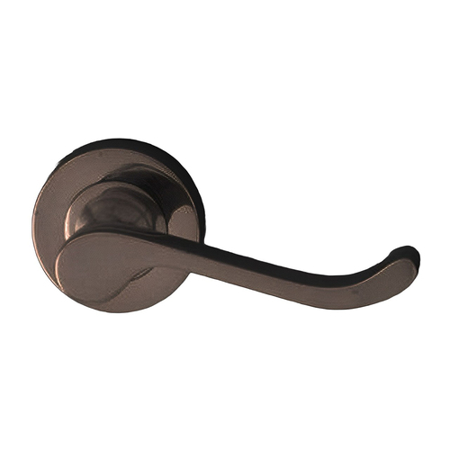 KR Lucas Pavtom Scroll Door Lever on Rose 50mm Florentine Bronze 7309FB