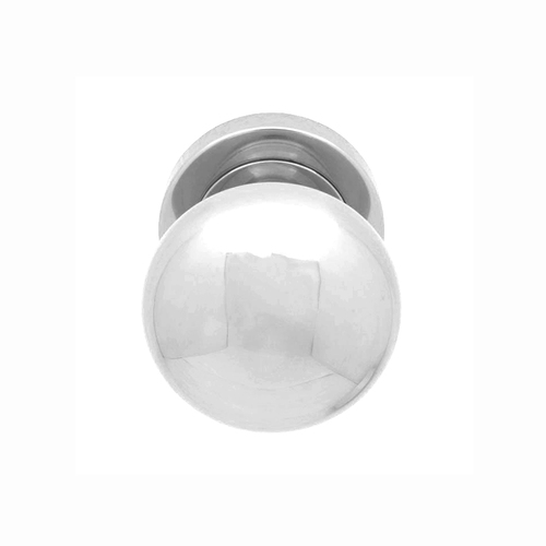 KR Lucas Pavtom Victorian Door Knob on Round Rose 50mm Chrome Plated 7506/9CP