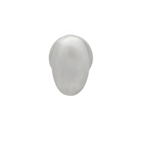 KR Lucas Pavtom Oval Door Knob Handle Concealed Fix 50mm Satin Chrome 7507/9 SC