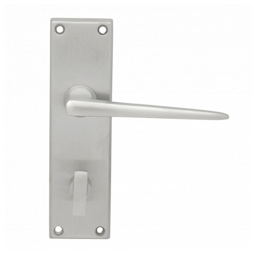 KR Lucas Pavtom Contemporary Door Lever Privacy Satin Chrome 7902SC