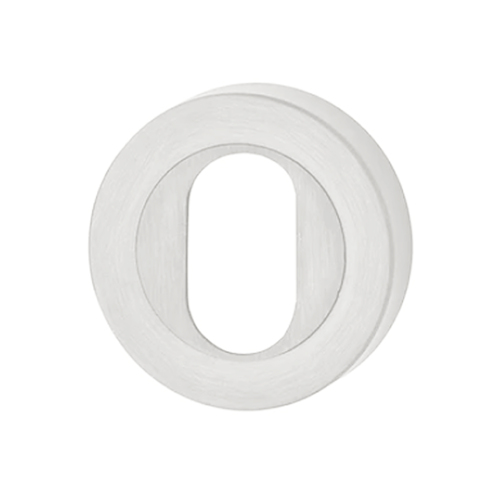 KR Lucas Pavtom Euro Round Escutcheon Polished Chrome 8846-CP