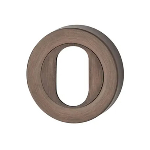 KR Lucas Pavtom Euro Round Escutcheon Florentine Bronze 8846-FB
