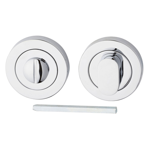 KR Lucas Pavtom Privacy Turn and Release Concealed Fix 50mm Chrome Plate 8979CP
