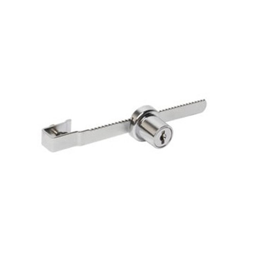 RiteFit Ratchet Sliding Glass Showcase Lock Key To Differ Zinc Plated APL2352DP 