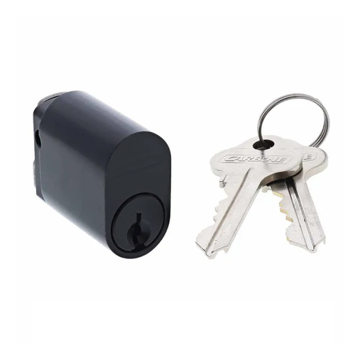 Carbine 570 Oval Cylinder 6 pin Keyed Alike Matt Black COV-MB6XKA1 