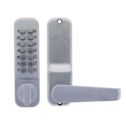 Carbine NK2000 Mechanical Digital Door Lock Fire Rated Satin Chrome NK2000SC