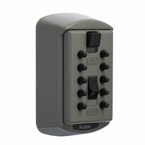 Kidde GE Key Safe 001193 Supra S6 2 Key Capacity Titanium Grey