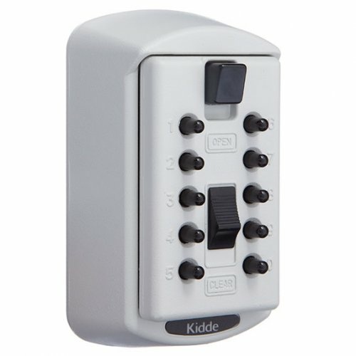 Restocking Soon: ETA Mid June - Kidde SU1370 GE Key Safe 001370 Supra S6 2 Key Capacity White