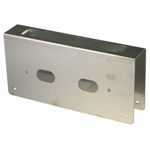 BDS Wrap Around Plate 09351123 230x110mm SSS 60mm Backset To Suit Mortice Lock