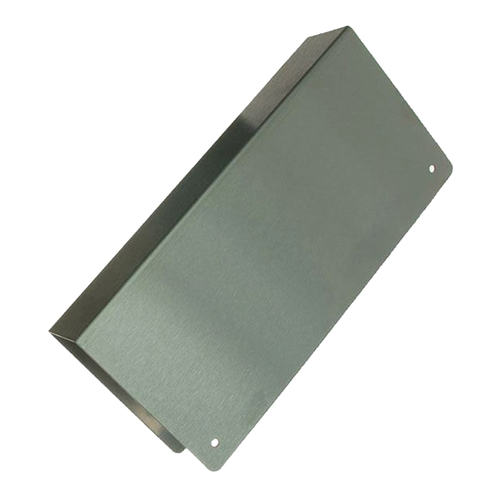 BDS Wrap Around Blank Plate 230x110mm Stainless Steel 09351167