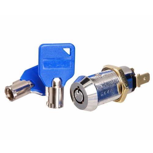 BDS Key Switch Lock 09351210 Tubular On Off Spring Return Keyed Alike