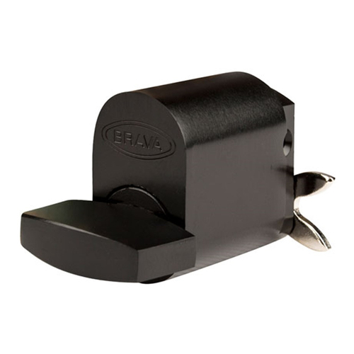 Restocking Soon: ETA End May - Brava Metro Door Lock Oval Turn Snib Cylinder Matt Black 5090MBLKCT