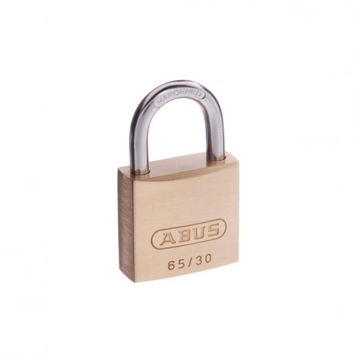 Abus Security Padlock Keyed Alike KA304 30mm Brass Body 6530KA4