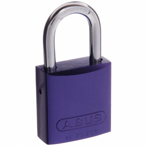 ABUS 7240PURKA1 Security Padlock Purple Aluminium Keyed Alike