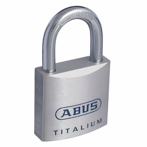 ABUS 80TI/45 High Security Padlock 80TI45C 45mm Titalium Keyed To Differ