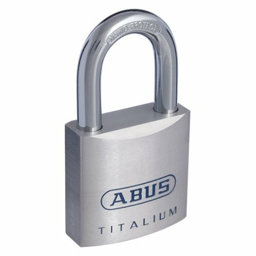 ABUS 80TI/50 High Security Padlock 80TI50C 50mm Titalium Keyed To Differ