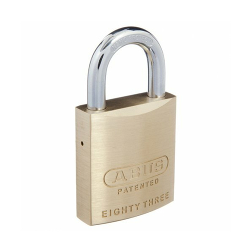 ABUS Security Padlock Brass 25mm Alloy Shackle Keyed To Differ 8345NKD