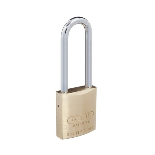 ABUS 83/45 Security Padlock Brass 75mm Alloy Shackle Keyed To Differ 8345KD