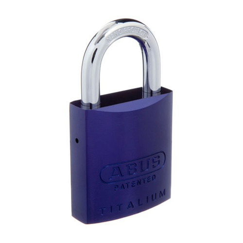 ABUS High Security Padlock Keyed To Differ Aluminium Purple 83AL45NPUR