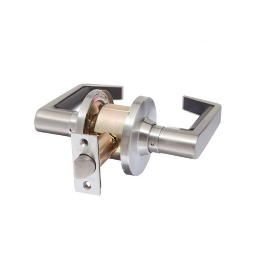 Brava Metro Passage Lever Set Fire Rated 60mm Back Set Satin Chrome EL6082SC60