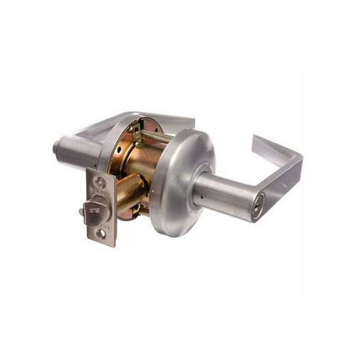 Brava Metro Entrance Lever Set Keyed Alike 70mm Satin Chrome EV6000SC70 