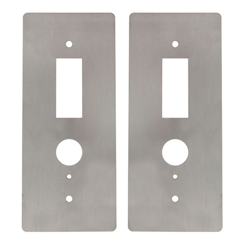 BDS Scar Dress Plate 90mmx210mm Stainless Steel for 3572 Mortice Lock FS3572 *Pair*