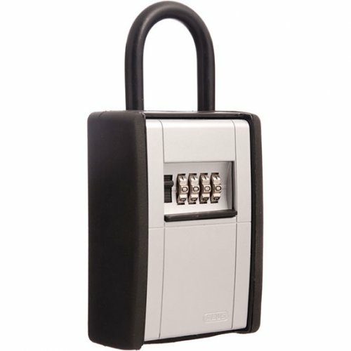 ABUS Key Garage KG797C 4 Dial Combination Padlock 6 Key Capacity Safe