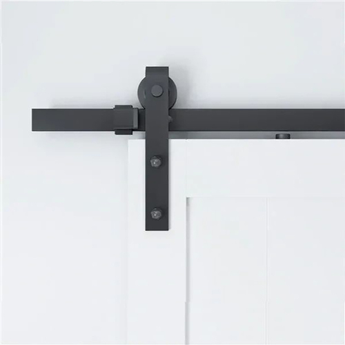 Mappas Barn Door Track Kit 2M Black Suits Doors <1M Inc 2 x Hangers BT1002B *Track System Only*