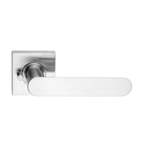 Madinoz 888-Z17PVSX Vision Square Rose Privacy Leversets Satin Chrome