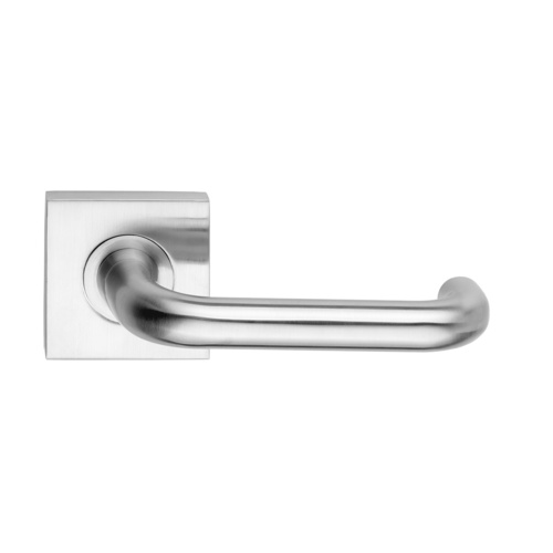 Madinoz 888-Z18SX Vision Square Rose Leversets Satin Chrome