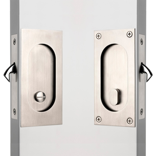 Madinoz Cavity Sliding Doors Satin Stainless Steel 140mm CSL29SSS 